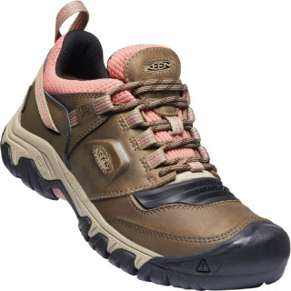 Buty damskie Keen Ridge Flex WP brązowy Timberwolf/BrickDust