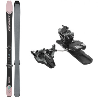 Zestaw skitourowy Dynafit Radical 88 Ski Set Women jasnoróżowy