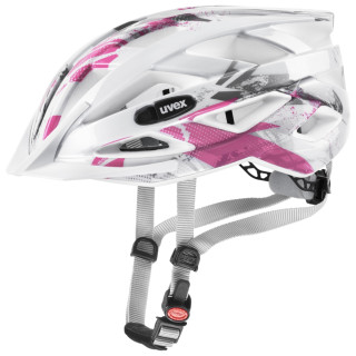 Kask rowerowy Uvex Air wing biały White/Pink