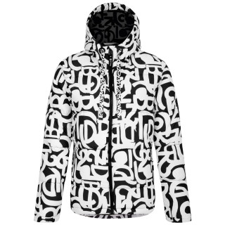 Kurtka damska Dare 2b Society Jacket czarny/biały Black & White Graffiti