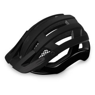 Kask rowerowy R2 Cross czarny matná, lesklá - černá