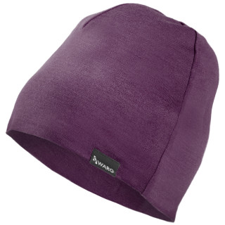 Czapka Warg Cap Merino Double bordowy Wine