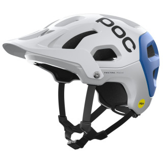 Kask rowerowy POC Tectal Race MIPS biały/niebieski Hydrogen White/Opal Blue Metallic/Matt