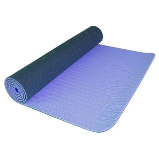 Podložka Yate Yoga Mat dwuwarstwowa TPE niebieski