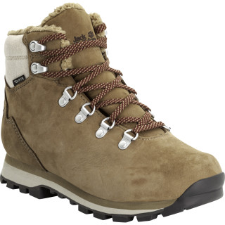 Buty zimowe damskie Jack Wolfskin Thunder Bay Texapore Mid W beżowy cookie