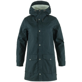 Damski płaszcz zimowy Fjällräven Greenland Winter Parka ciemnoniebieski Dark Navy