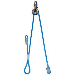 Lonża regulowana Climbing Technology Tuner-Y niebieski light blue