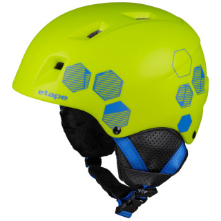 Kask narciarski dla dzieci Etape Scamp. zielony/niebieski limeta/modrá mat