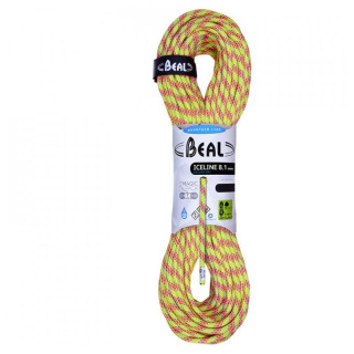 Lina wspinaczkowa Beal Ice Line 8,1 mm (60 m) zielony