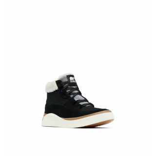 Buty zimowe damskie Sorel Out N About™ Iv Mid Sneaker Wp czarny/biały Black, Sea Salt