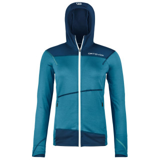 Bluza damska Ortovox Fleece Light Hoody W niebieski mountain blue