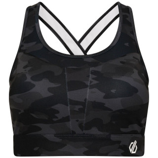 Sportowy biustonosz Dare 2b Mantra Bra czarny/szary Black Camo