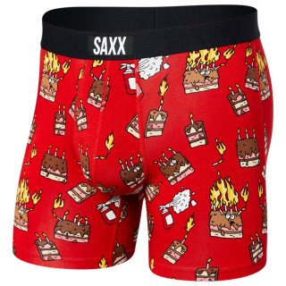 Bokserki Saxx Vibe Super Soft BB czerwony FireUp/Red