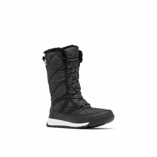 Buty zimowe damskie Sorel Whitney™ II Plus Tall Lace Wp czarny/biały Black, Sea Salt