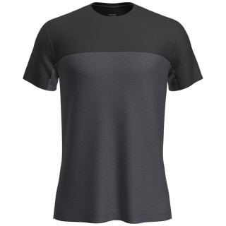 Męska koszulka Icebreaker Men Merino 125 Cool-Lite™ Sphere III SS Tee Colour Block szary/czarny