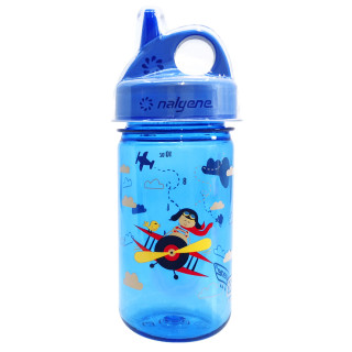 Butelka dla dziecka Nalgene Grip-n-Gulp 350 ml jasnoniebieski BlueBiplane