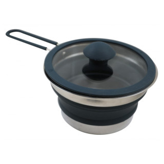 Garnek Vango Cuisine 1L Non-Stick Pot ciemnoszary Deep Grey