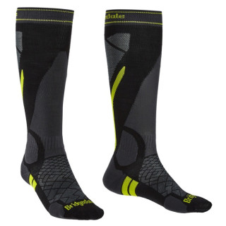 Skarpety męskie Bridgedale Ski Lightweight czarny Black/Lime/