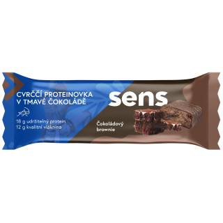 Baton Sens Świerszczowe proteiny w Ciemnej Czekoladzie - Czekoladowe Brownie (60g)