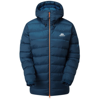 Kurtka damska Mountain Equipment Senja Wmns Jacket niebieski/pomarańczowy Majolica Blue