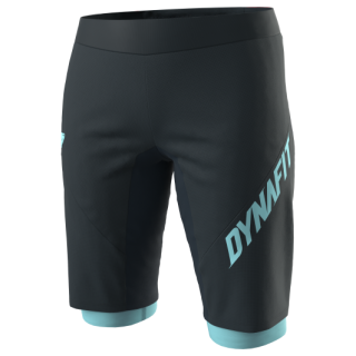 Damskie spodenki kolarskie Dynafit Ride Light 2in1 Short W niebieski/czarny blueberry MARINE BLUE/8050