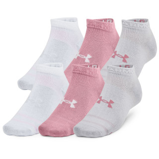 Skarpetki Under Armour Essential 6pk Low różowy pnk