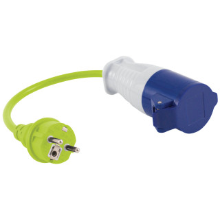 Wtyczka konwertująca Outwell Opus Conversion Plug 0.3 m zielony Lime Green