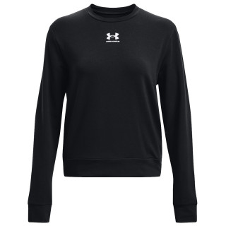 Bluza damska Under Armour Rival Terry Crew czarny Black/White