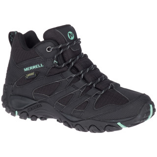 Damskie buty turystyczne Merrell Claypool Sport Mid Gtx czarny/niebieski Black/Wave