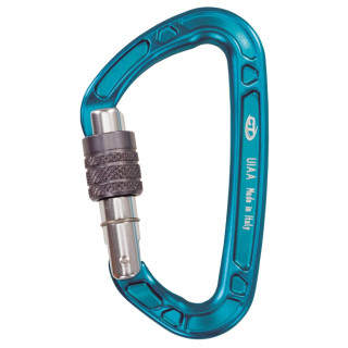 Karabina Climbing Technology Aerial PRO SG niebieski light blue