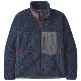 Kurtka męska Patagonia Classic Retro-X Jacket ciemnoniebieski New Navy w/Wax Red