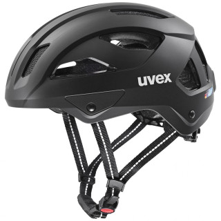 Kask rowerowy Uvex City Stride czarny Black Matt