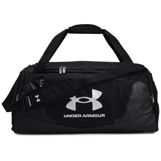 Torba sportowa Under Armour Undeniable 5.0 Duffle MD czarny Black / Black / Metallic Silver