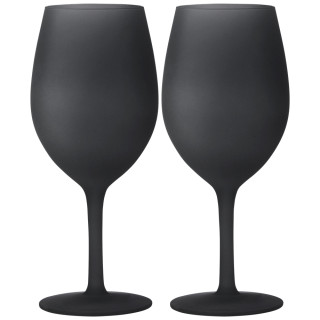 Kieliszki do wina Brunner Wineglass Blacksatin - 2szt czarny