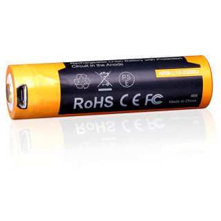 Akumulatorki Fenix 18650 2600 mAh USB Li-ion