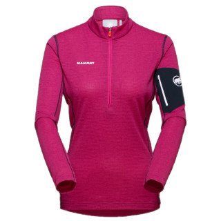 Bluza damska Mammut Aenergy Light ML Half Zip Pull Women różowy pink/marine