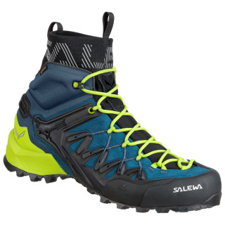 Buty męskie Salewa Ms Wildfire Edge Mid Gtx niebieski/żółty Poseidon/Cactus