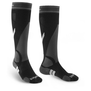 Podkolanówki Bridgedale Ski Lightweight czarny/szary black/grey/816