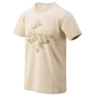 Koszulka męska Helikon-Tex T-Shirt (Mountain Stream) beżowy Khaki