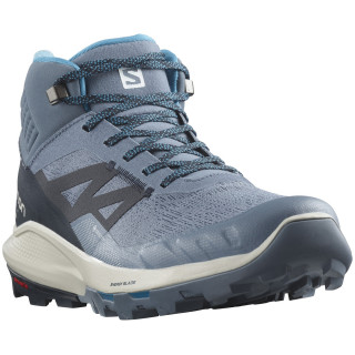 Męskie buty turystyczne Salomon Outpulse Mid Gtx niebieski China Blue / Carbon / Lunar Rock