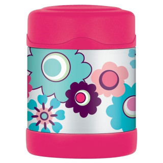 Termos obiadowy Thermos Funtainer 290 ml różowy/niebieski Flowers