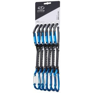 Zestaw ekspresów Climbing Technology Lime-M set 12 cm DY 6 ks ciemnoniebieski anthracite/blue