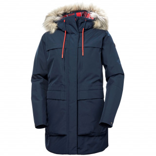 Damski płaszcz zimowy Helly Hansen W Coastal Parka niebieski Navy