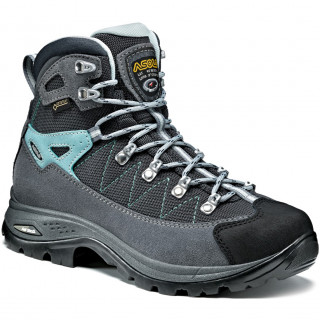 Buty damskie Asolo Finder GTX GV ML szary/niebieski Grey/Gunmetal/PoolSide/A