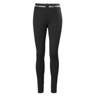 Damskie kalesony Helly Hansen W Lifa Merino Midweight Pant czarny Black