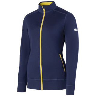 Bluza damska Zulu Merino Collar 230 niebieski Navy