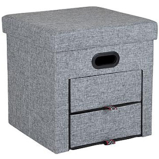 Siedzisko Bo-Camp Holborn Ottoman zarys Grey