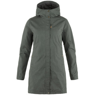 Płaszcz damski Fjällräven Kiruna Padded Parka W zarys Basalt