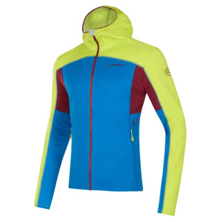 Męska bluza La Sportiva Cosmic Hoody M jasnoniebieski Electric Blue/Lime Punch