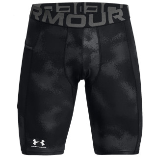 Męskie kalesony Under Armour HG Armour Printed Lg Sts czarny/szary